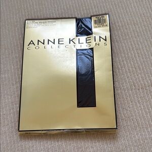 Anne Klein Gold and Black Hosiery Packaging